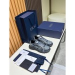 DIOR B30 Black Grey Men’s Luxury Designer Sneakers DIOR B30 Black Grey Sneakers 3SN279ZEH H981 Luxury Mesh and Calfskin Shoes