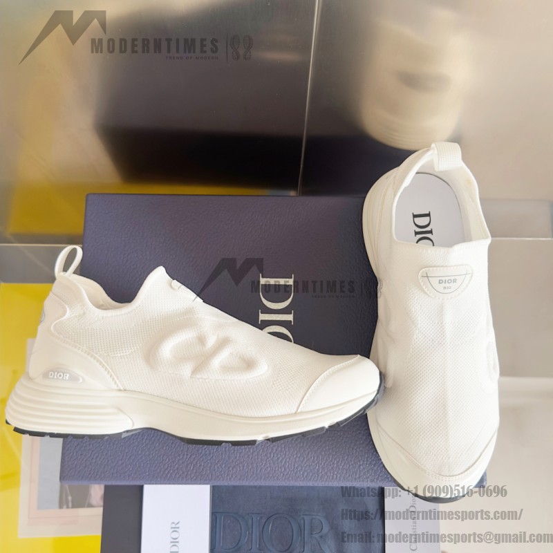 DIOR B30 Countdown Sneaker White Technical Mesh and Fabric 3SN322ZEJ H000