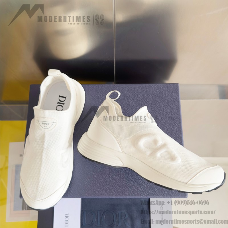 DIOR B30 Countdown Sneaker White Technical Mesh and Fabric 3SN322ZEJ H000
