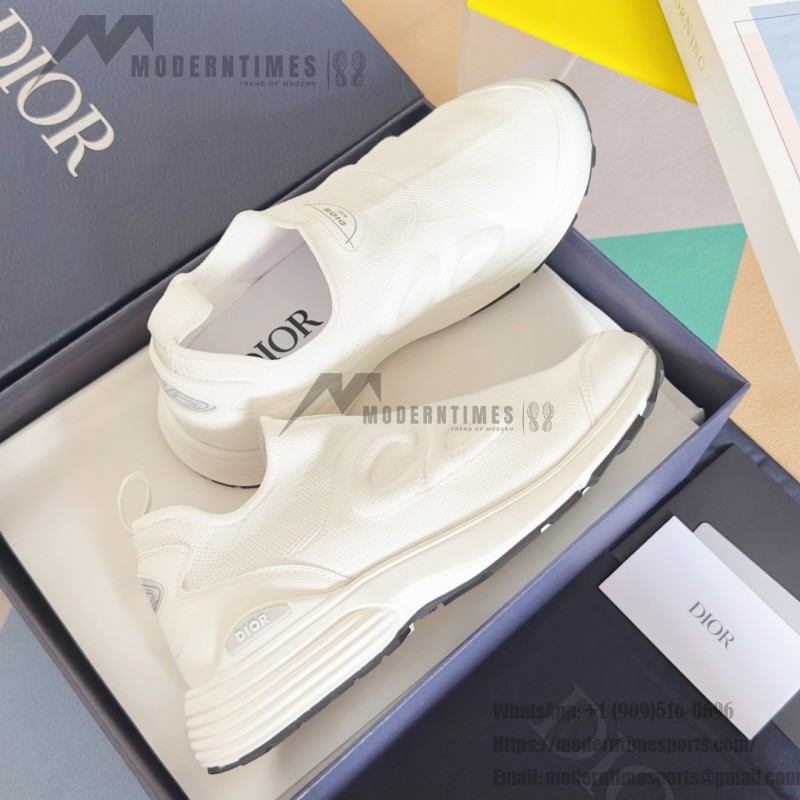 DIOR B30 Countdown Sneaker White Technical Mesh and Fabric 3SN322ZEJ H000
