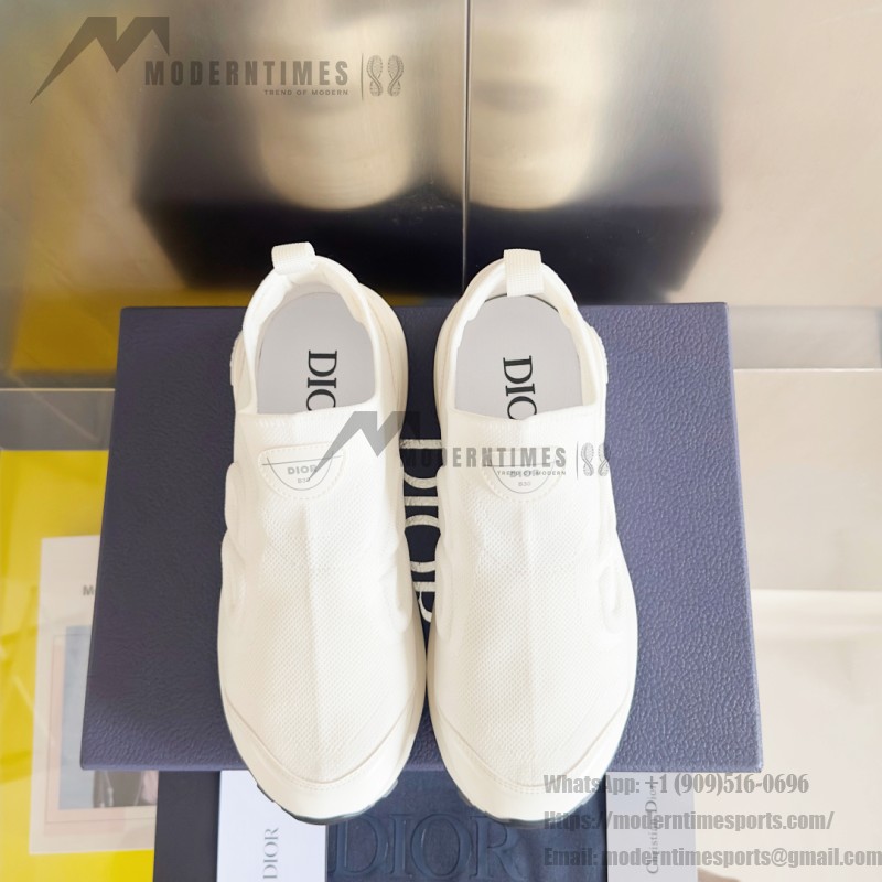 DIOR B30 Countdown Sneaker White Technical Mesh and Fabric 3SN322ZEJ H000