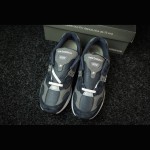 New Balance M992GG Navy Blue & Dark Grey Lifestyle Running Shoes New Balance M992GG Navy Blue and Dark Grey Sneakers Front View