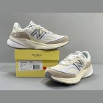 New Balance 990v6 Made in USA Cream M990SS6 – Premium Suede and Mesh Sneakers in Cream