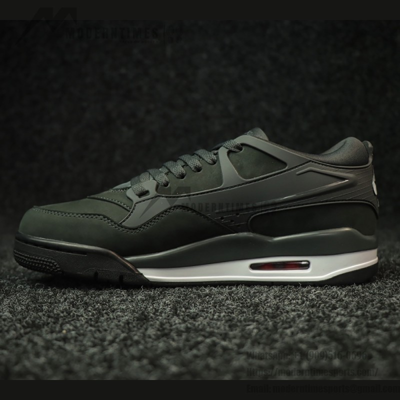Air Jordan 4 RM x Nigel Sylvester "Driveway Grey" HF4334-004 collaborative low-top sneakers in grey