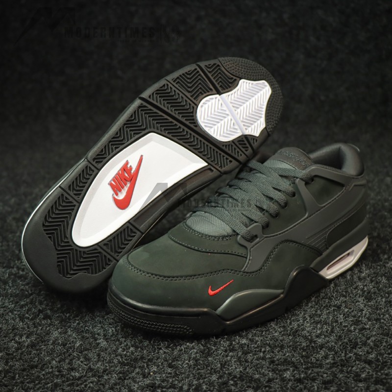 Air Jordan 4 RM x Nigel Sylvester "Driveway Grey" HF4334-004 collaborative low-top sneakers in grey
