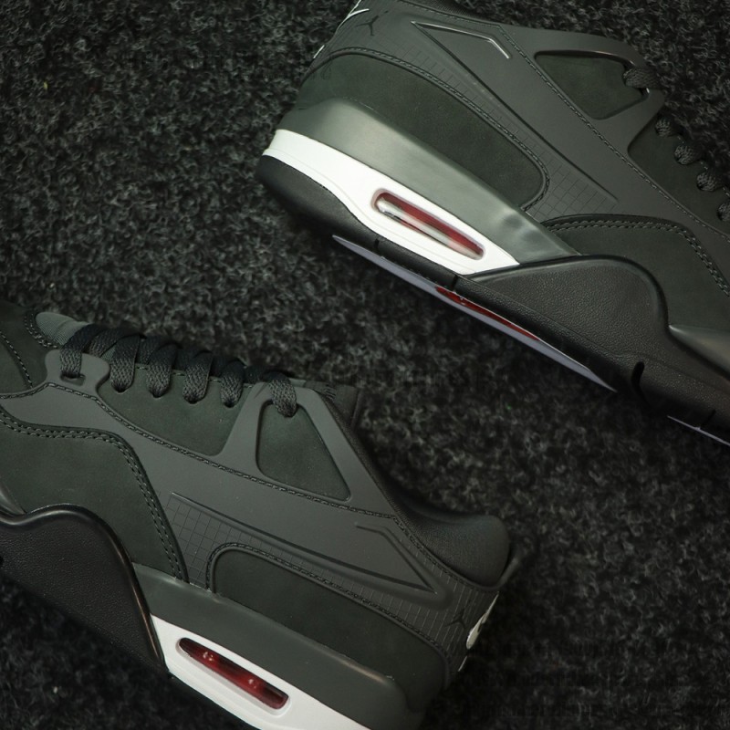 Air Jordan 4 RM x Nigel Sylvester "Driveway Grey" HF4334-004 collaborative low-top sneakers in grey