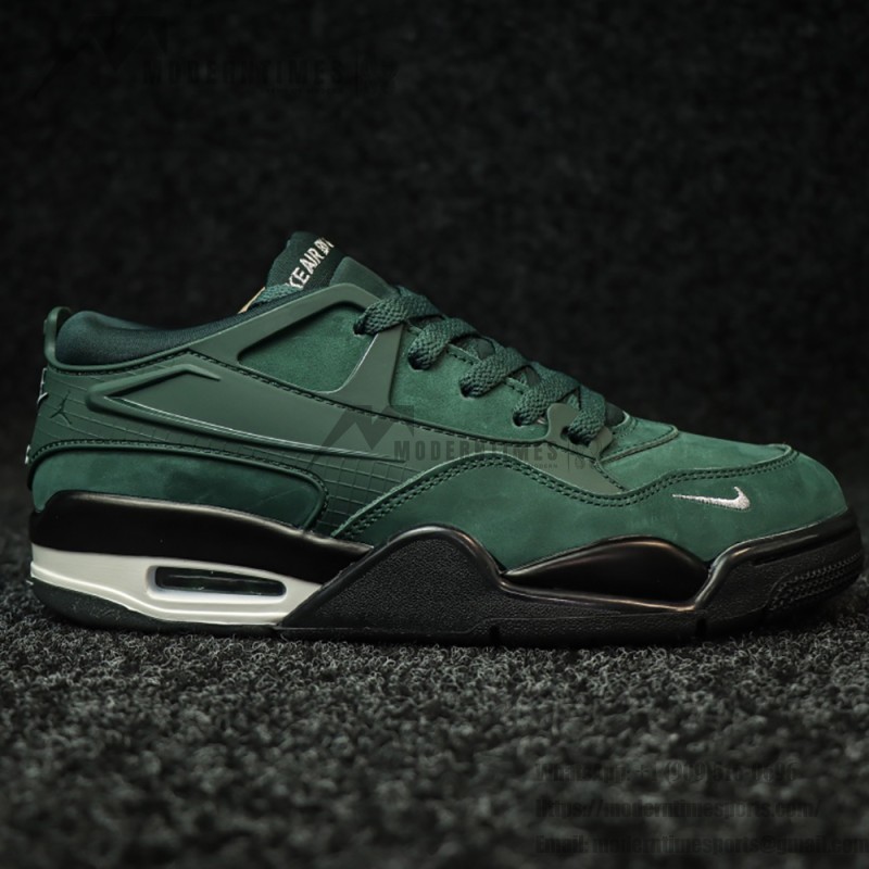 Air Jordan 4 x Nigel Sylvester "Pro Green" HF4334-300 low-top sneakers in forest green