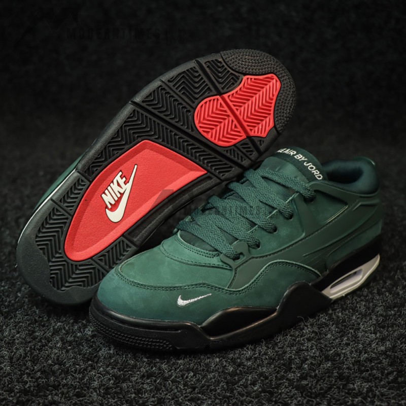 Air Jordan 4 x Nigel Sylvester "Pro Green" HF4334-300 low-top sneakers in forest green