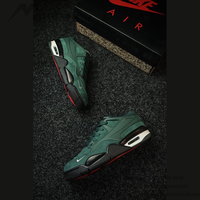 Air Jordan 4 x Nigel Sylvester "Pro Green" HF4334-300 low-top sneakers in forest green