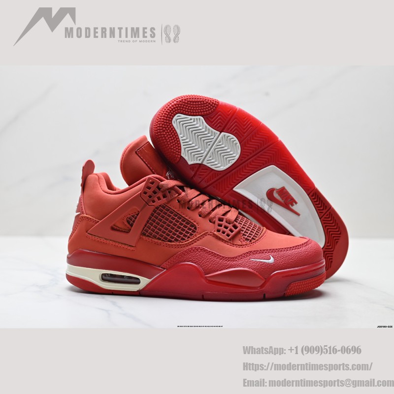Nigel Sylvester x Air Jordan 4 Brick By Brick Men's and Women's Shoes Side View