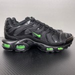 Nike Air Max Plus DM0032-024 Black Green Strike TN sneakers for neon techwear streetwear outfits