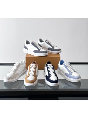 Louis Vuitton Lous Sneaker 1AAW07 – Premium Calf Leather & Monogram Canvas Luxury Shoes