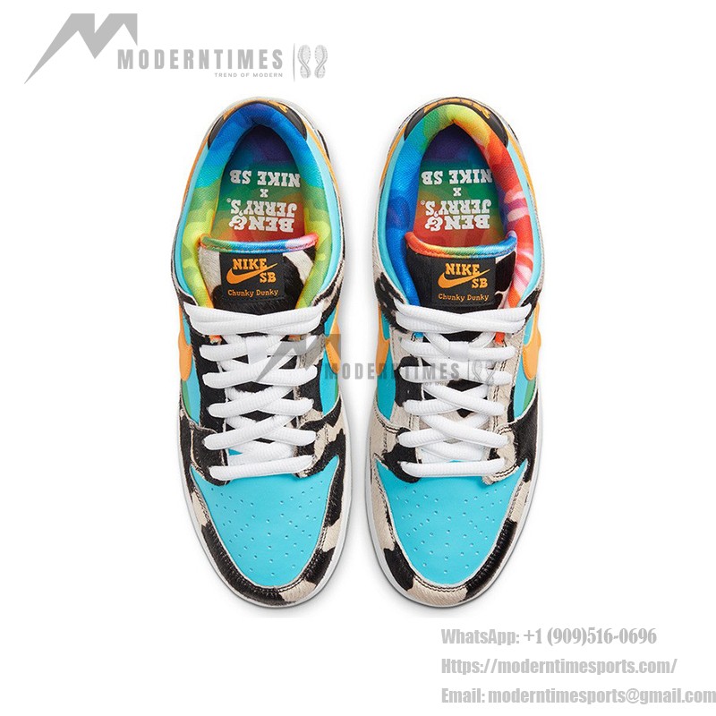 Ben & Jerry's x Nike SB Dunk Low "Chunky Dunky" スケートシューズ CU3244-100 Ben & Jerry's x Nike SB Dunk Low "Chunky Dunky" アイスクリームインスパイア限定スケートシューズ