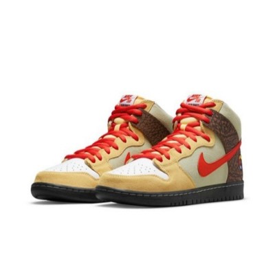 Nike SB Dunk High CZ2205-700 – 限定版スケートシューズ | プレミアムレザー＆スウェード、Zoom Airクッショニング、アイコニックなハイトップデザイン