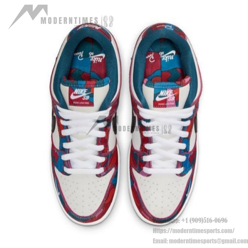 Parra x Nike SB Dunk Low DH7695-600 – アーティスティックなZoom Airスケートシューズ Parra x Nike SB Dunk Low DH7695-600 – 限定版アートインスパイアスケートシューズ