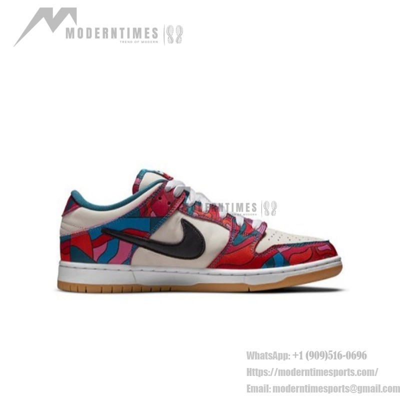 Parra x Nike SB Dunk Low DH7695-600 – アーティスティックなZoom Airスケートシューズ Parra x Nike SB Dunk Low DH7695-600 – 限定版アートインスパイアスケートシューズ