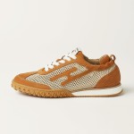 HERMES Jet Sneakers H251134Zv5K340 Beige Lin Naturel luxury mesh sneakers side view