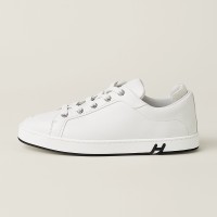 Hermès Herren Sneaker H251075Z 02350 Weiße Modische Freizeitschuhe | Luxusmarke Schuhe