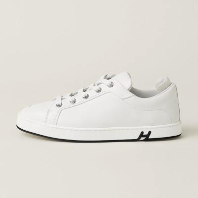 Hermès Herren Sneaker H251075Z 02350 Weiße Modische Freizeitschuhe | Luxusmarke Schuhe