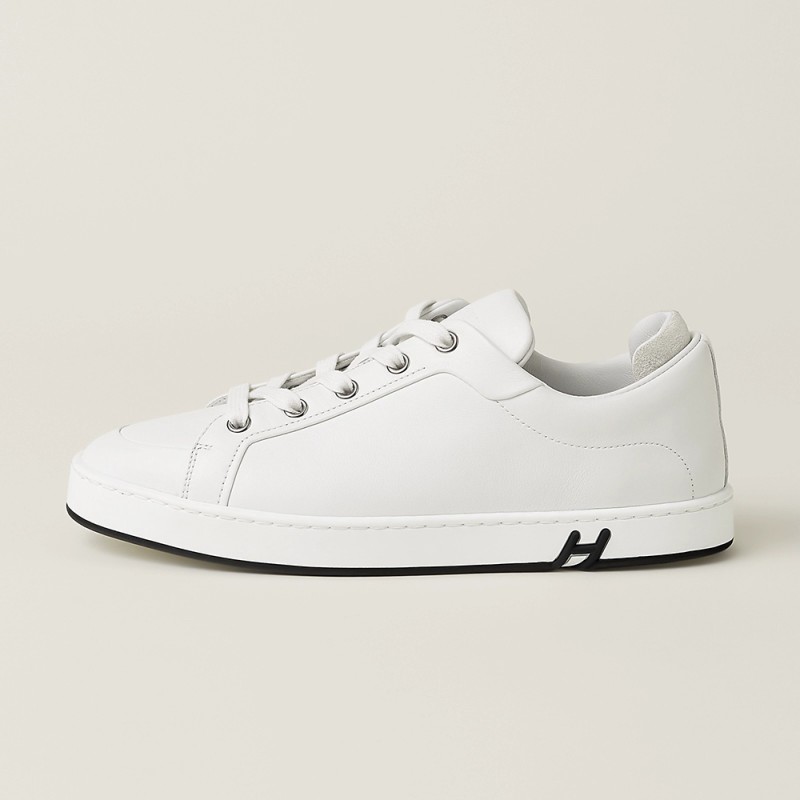 Hermès Herren Sneaker H251075Z 02350 Weiße Modische Freizeitschuhe | Luxusmarke Schuhe