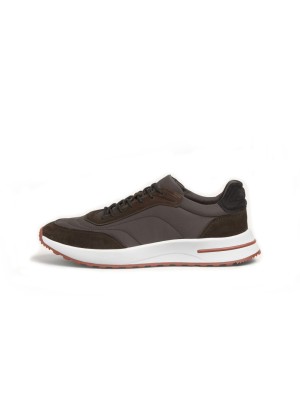 Loro Piana Week End Walk Sneaker FAP9780-H0VL Brown Leather Shoes – Luxury Comfort for Everyday Wear