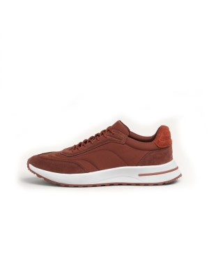 Loro Piana Week End Walk Sneaker FAP9780-P0B2 Sanguine Pencil Suede Shoes – Luxury Comfort for Everyday Wear
