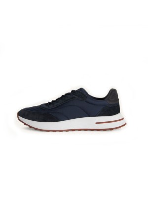 Loro Piana Week End Walk Sneaker FAP9780-W000 Navy Blue Suede Shoes – Luxury Comfort for Everyday Wear