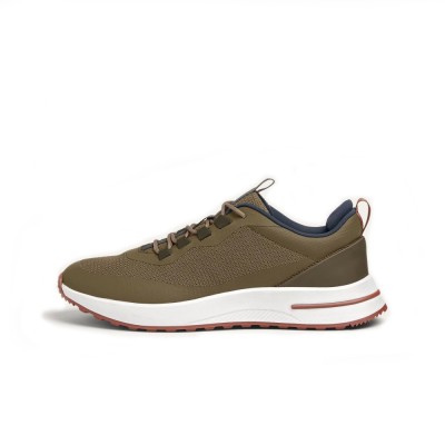 Loro Piana FAM1718-F6T5 Olive Green Sneaker – Komfortabler Stil für den Alltag