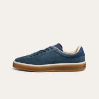 Loro Piana テニスウォーク スニーカー FAO1547-W1CQ メンズ｜ブラックフィグス スウェード ラグジュアリーカジュアルシューズ
