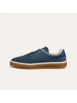 Loro Piana テニスウォーク スニーカー FAO1547-W1CQ メンズ｜ブラックフィグス スウェード ラグジュアリーカジュアルシューズ