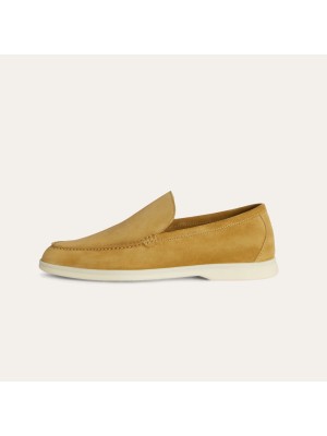 Loro Piana Summer Walk Loafer FAE8124-D06N Dijon Mustard Yellow | Unisex Designer Comfort Shoes