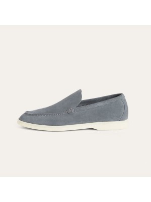 Loro Piana Summer Walk Loafer FAE8124-60JF Frozen Blue | Unisex Designer Comfort Shoes