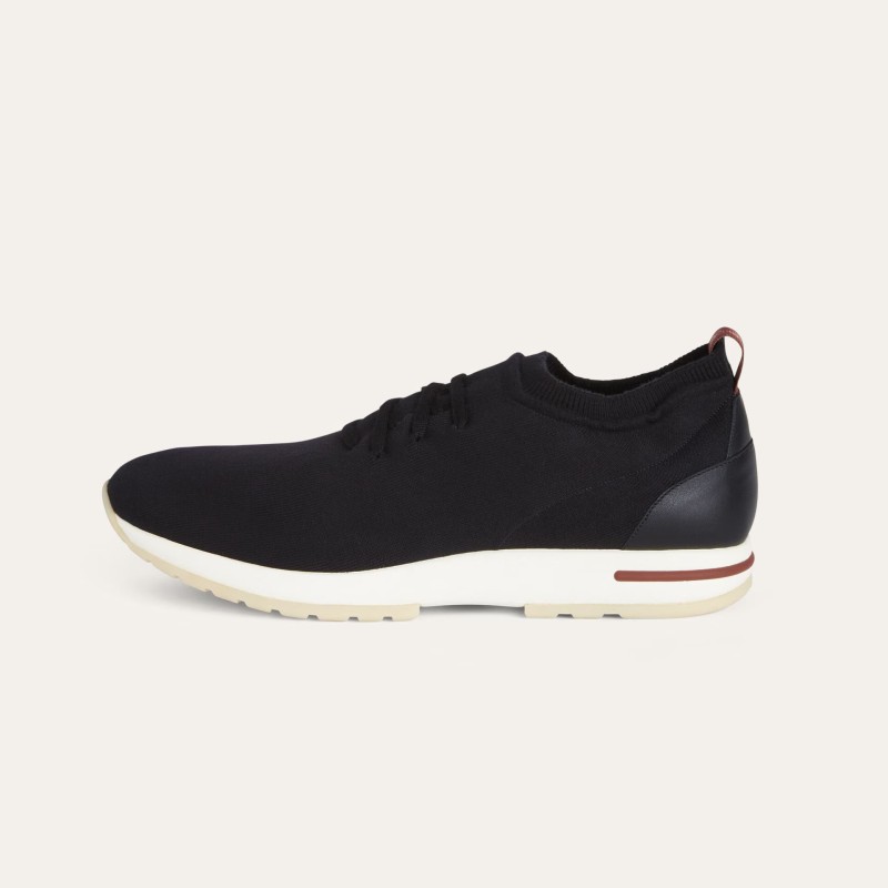 Loro Piana Men's The Gift of Kings® 360 LP Flexy Walk Sneaker FAL0944-8000 – Black Loro Piana The Gift of Kings® 360 LP Flexy Walk Sneaker FAL0944-8000 in Black for Men