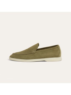 Loro Piana Summer Walk Loafer FAE8124-519Z Murano Green | Unisex Designer Comfort Shoes