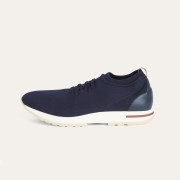 Loro Piana The Gift of Kings® 360 LP Flexy Walk Sneaker FAL0944-W000 Men – Navy-Blue Luxury Casual Shoes